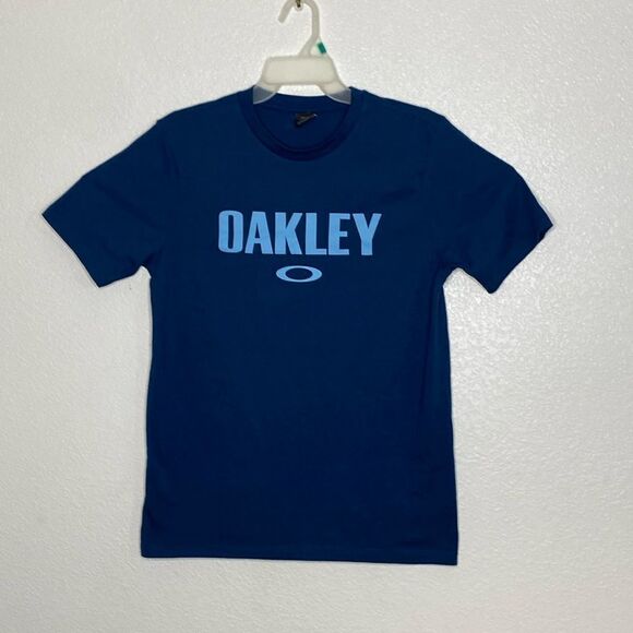 OAKLEY Men’s Navy Round Neck T Shirt Size XS - Picture 1 of 4
